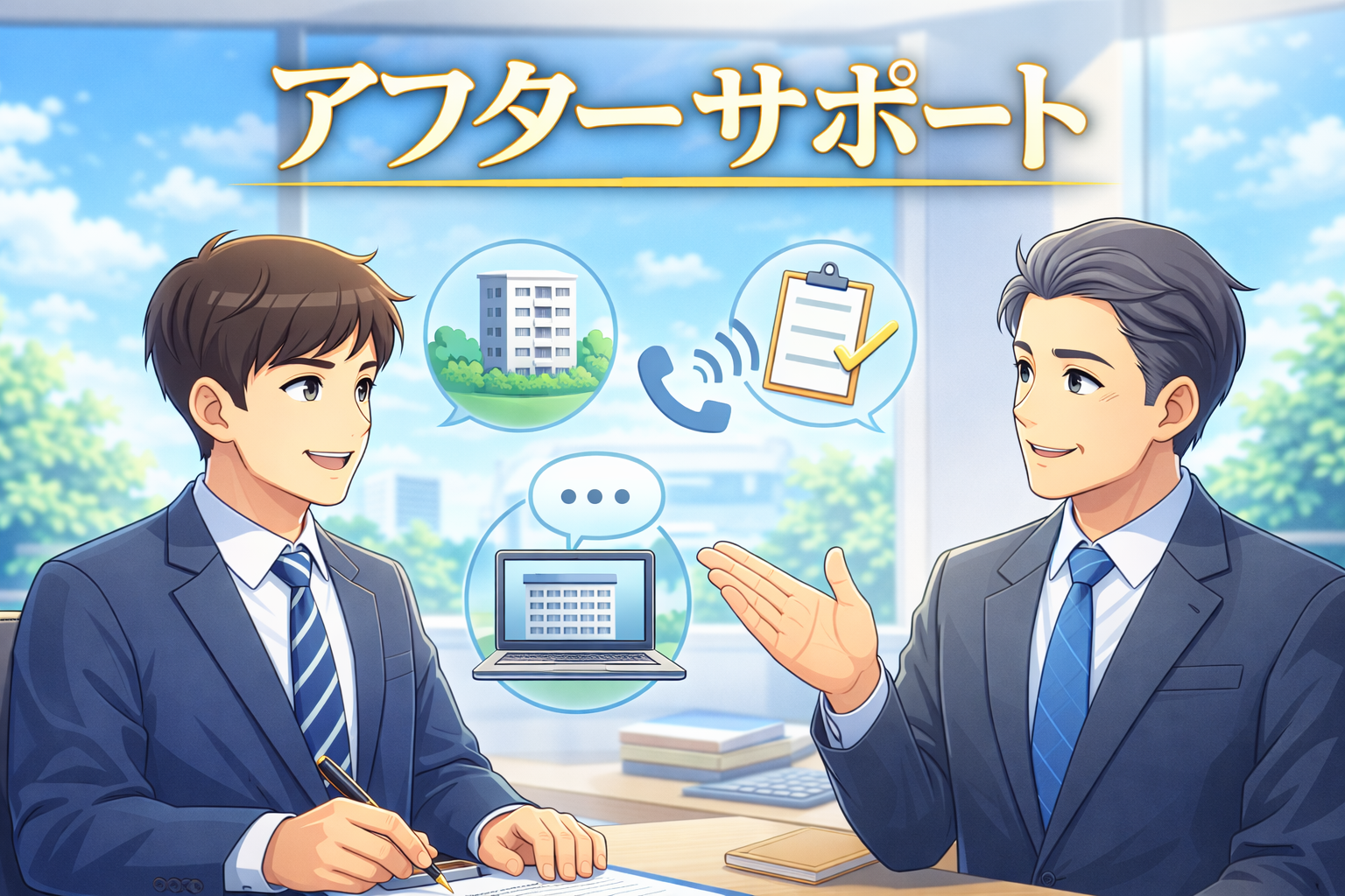 アフターサポート
